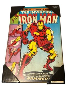 The Invincible Iron Man Wall Decor - Comic Art